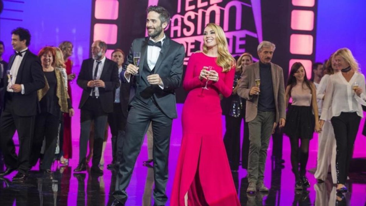 Roberto Leal y Berta Collado presentan el especial de TVE-1 'Telepasión va de cine'