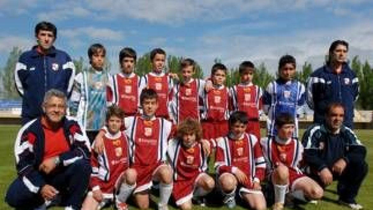 Formación de la selección provincial de León sub 12