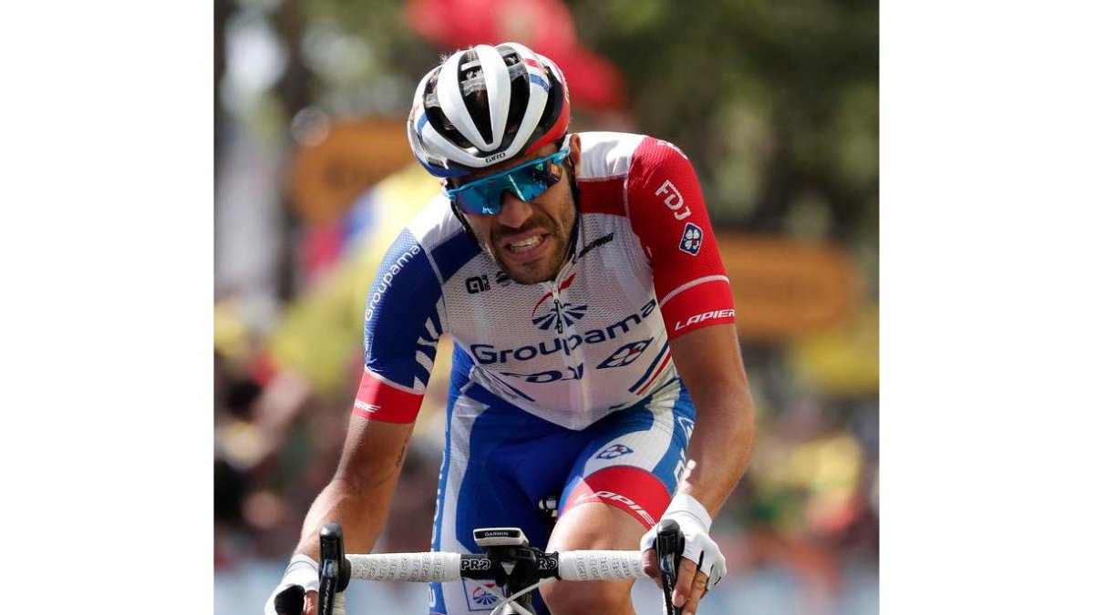 Thibaut Pinot se llevó la etapa reina del Tour. GUILLAUME HORCAJUELO