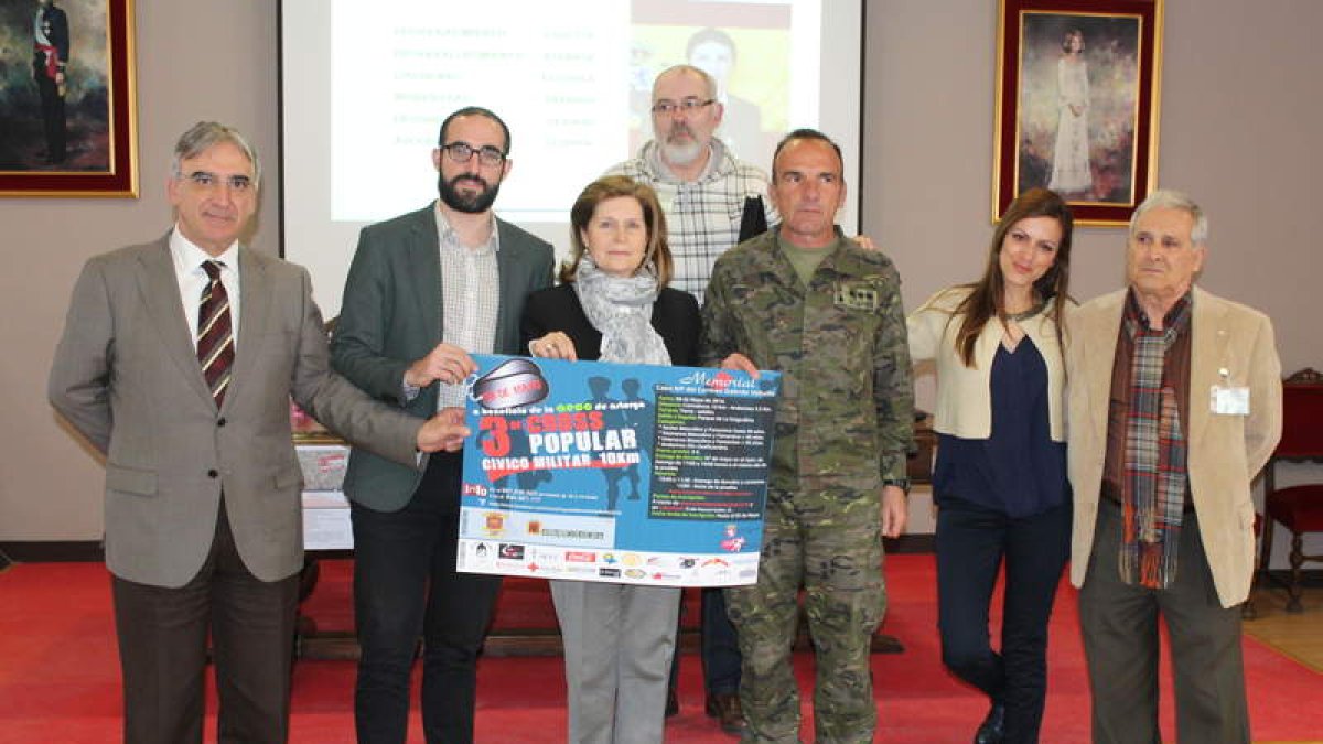 La carrera la organiza el cuartel con el respaldo municipal. A.V.