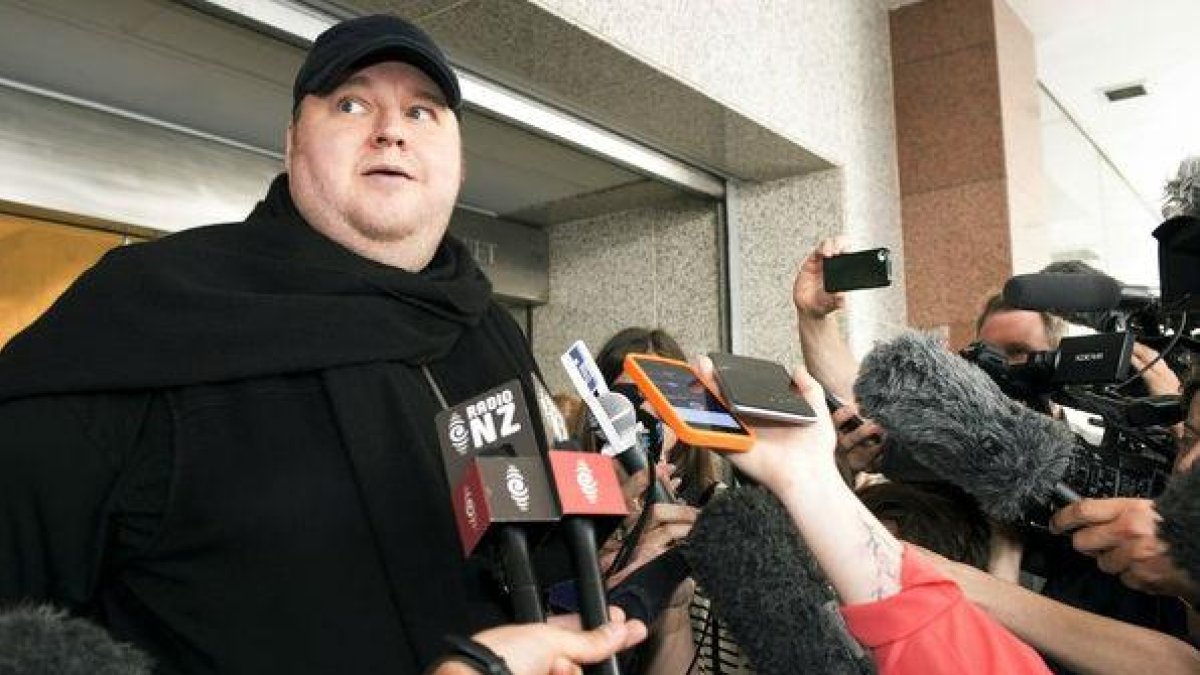 El empresario de tecnología Kim Dotcom.