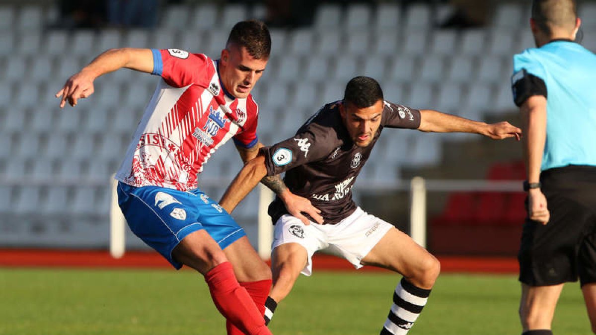El equipo berciano sufrió un duro revés en su feudo.