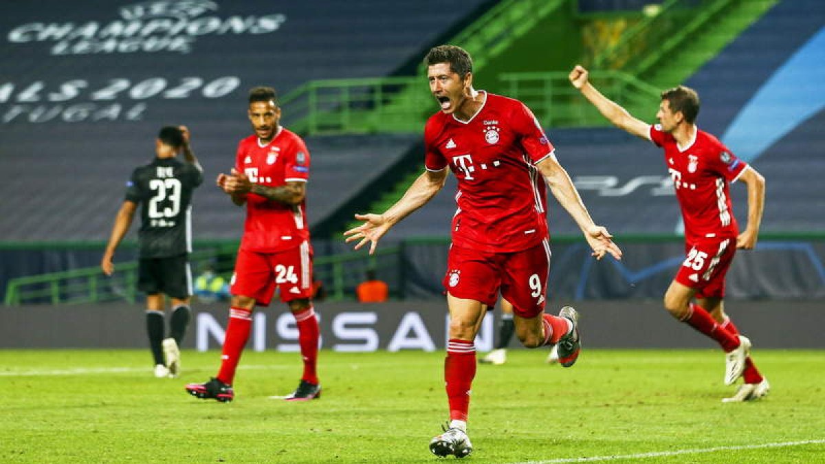Robert Lewandowski, el ‘killer’ ddel equipo alemán. JOSE SENA