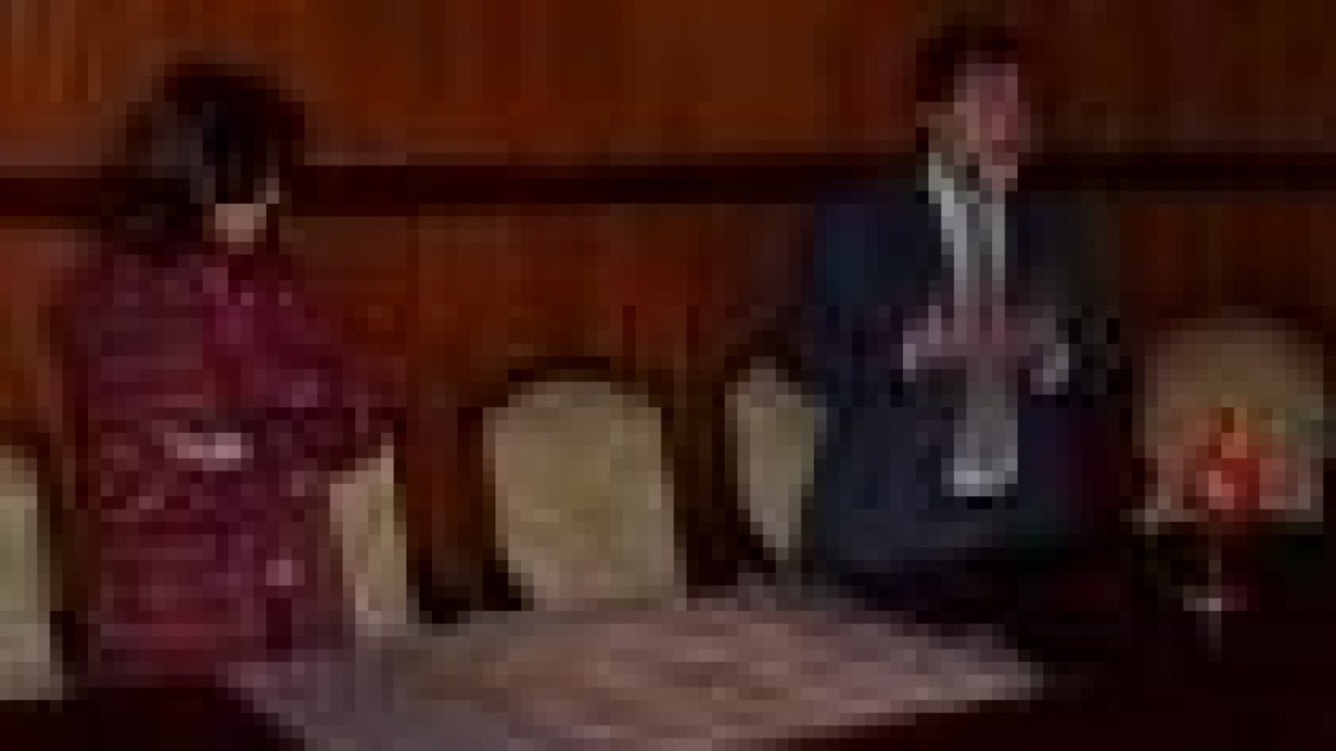 Ana Rosa Sopeña y José Fernando Cornejo, en la presentación