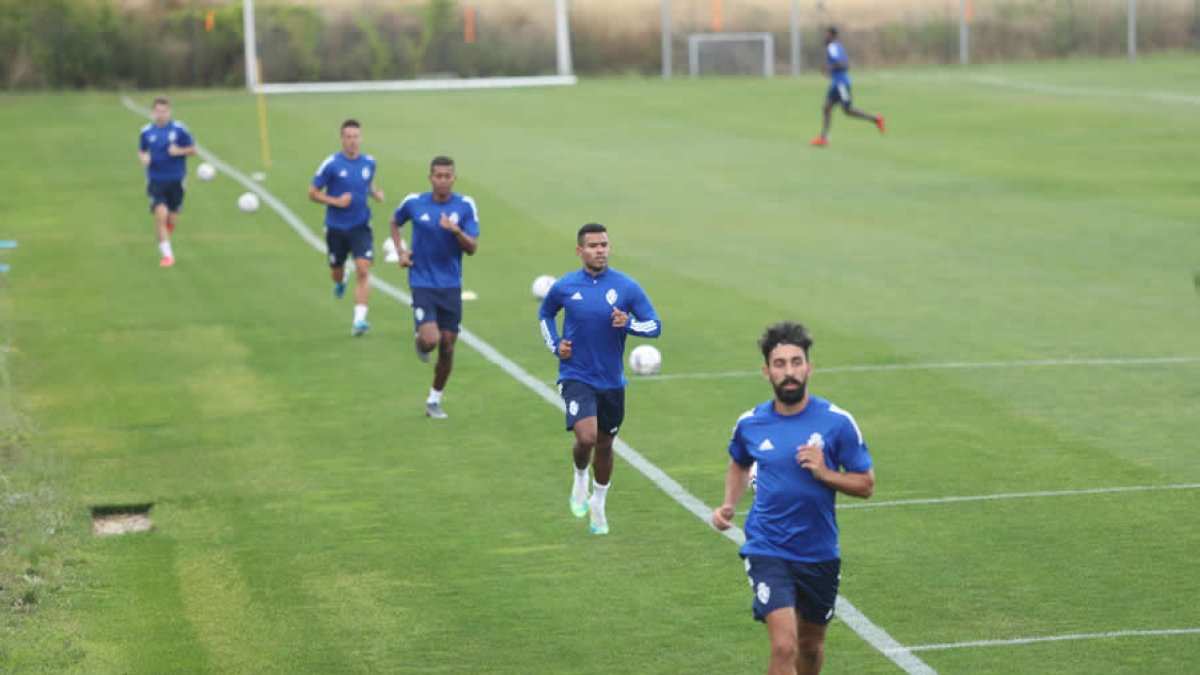 Ponferradina entrenando