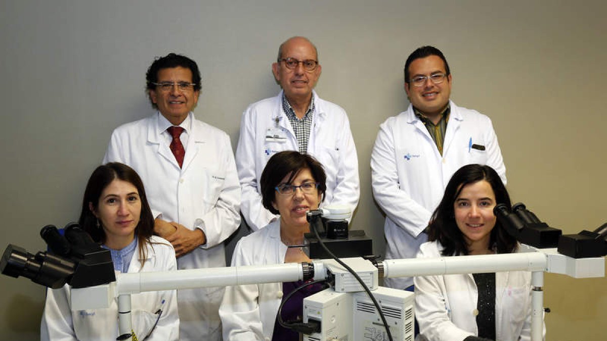 Equipo multidisciplinar del Caule que trabaja con tecnología de última generación para la localización de los tumores cerebrales más agresivos