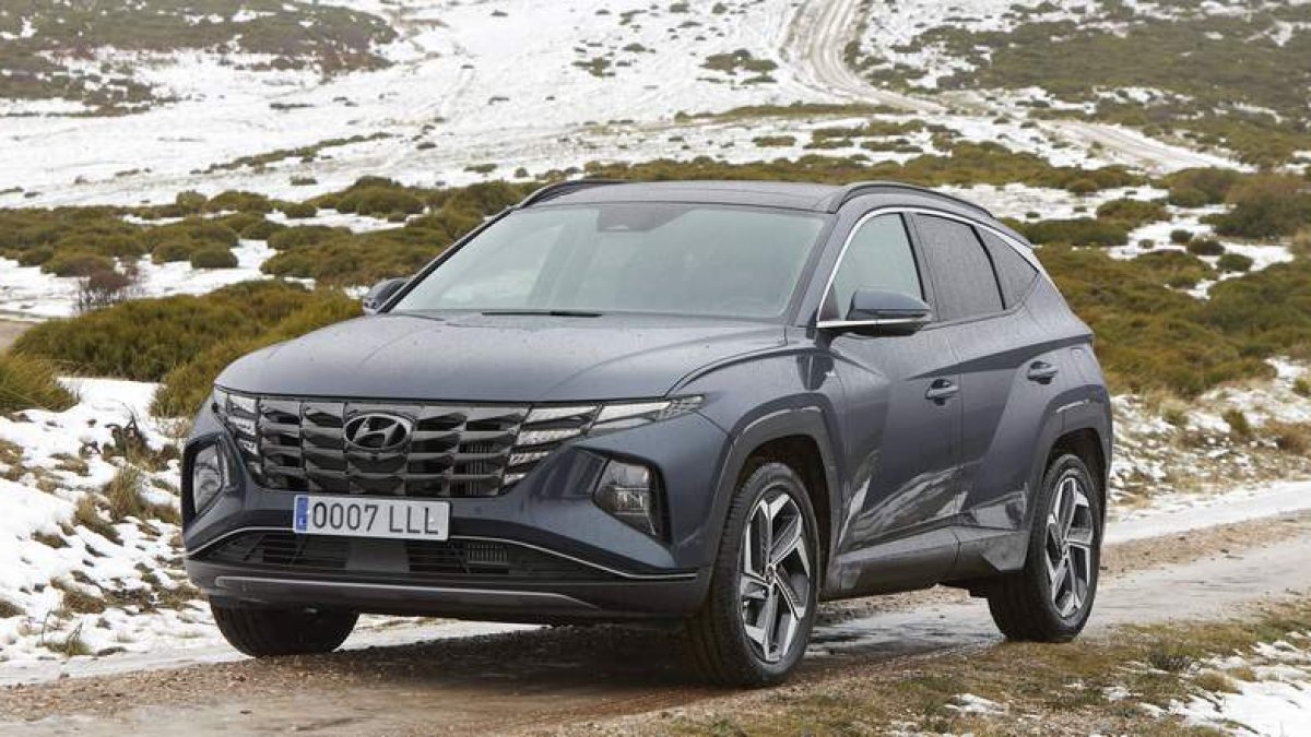 ‘Musculada’ estetica y marcadas líneas laterales en la nueva propuesta Hyundai Tucson. HDY
