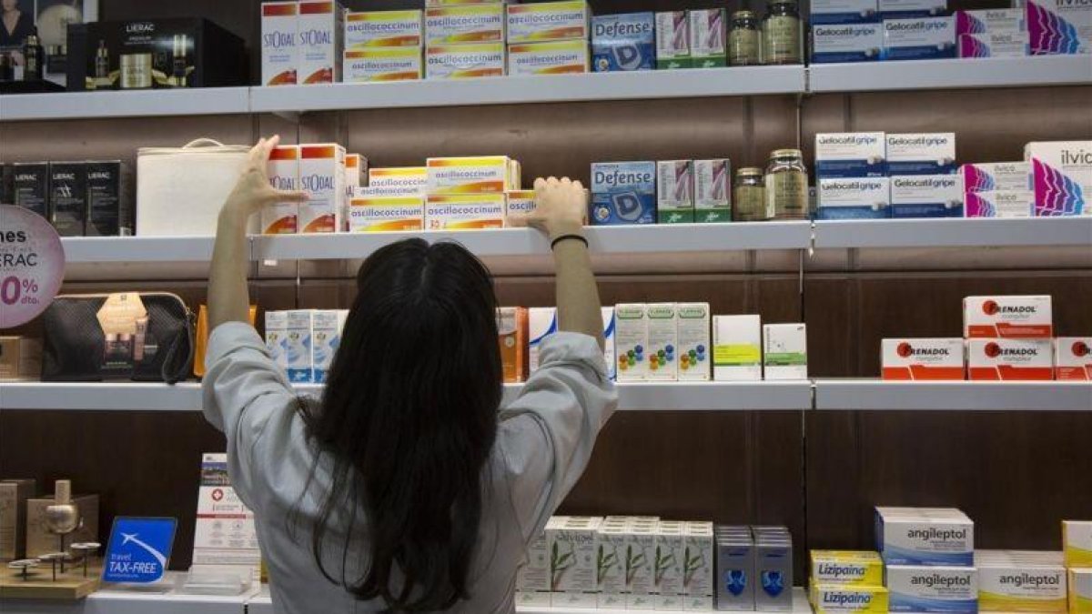 Una farmacia en una foto de archivo.