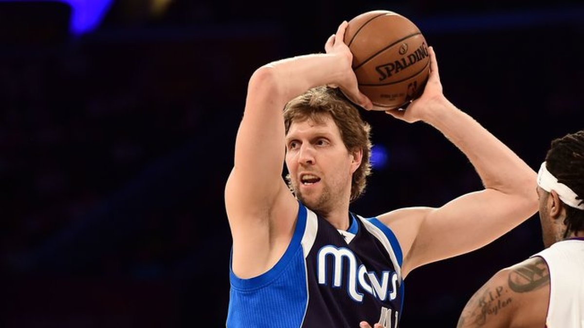 Nowitzki, en su último partido.