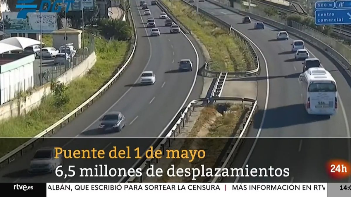 Fotograma del noticiario. RTVE