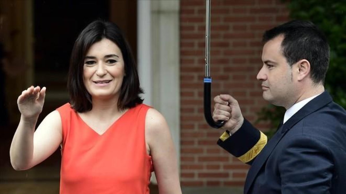 La ministra de sanidad, Carmen Montón.