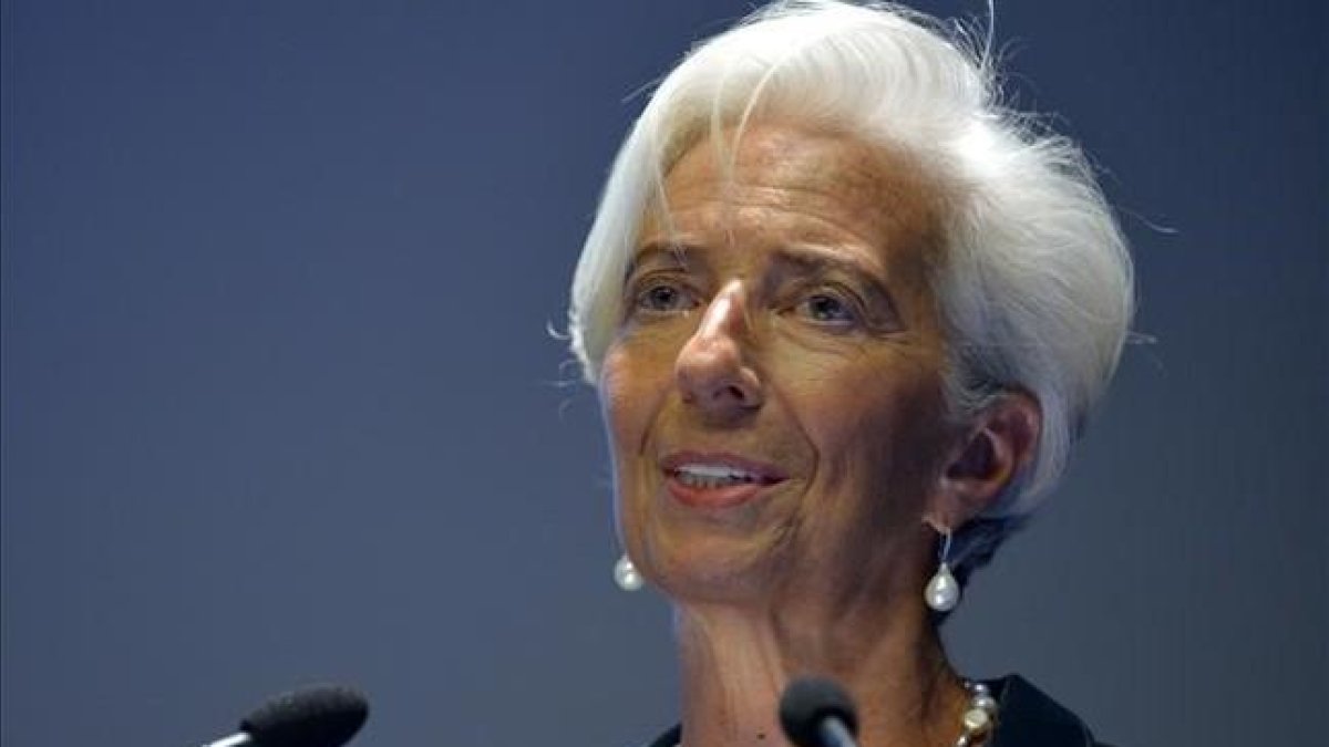 Christine Lagarde, directora del Fondo Monetario Internacional, en una foto de archivo del 12 de enero del 2016.