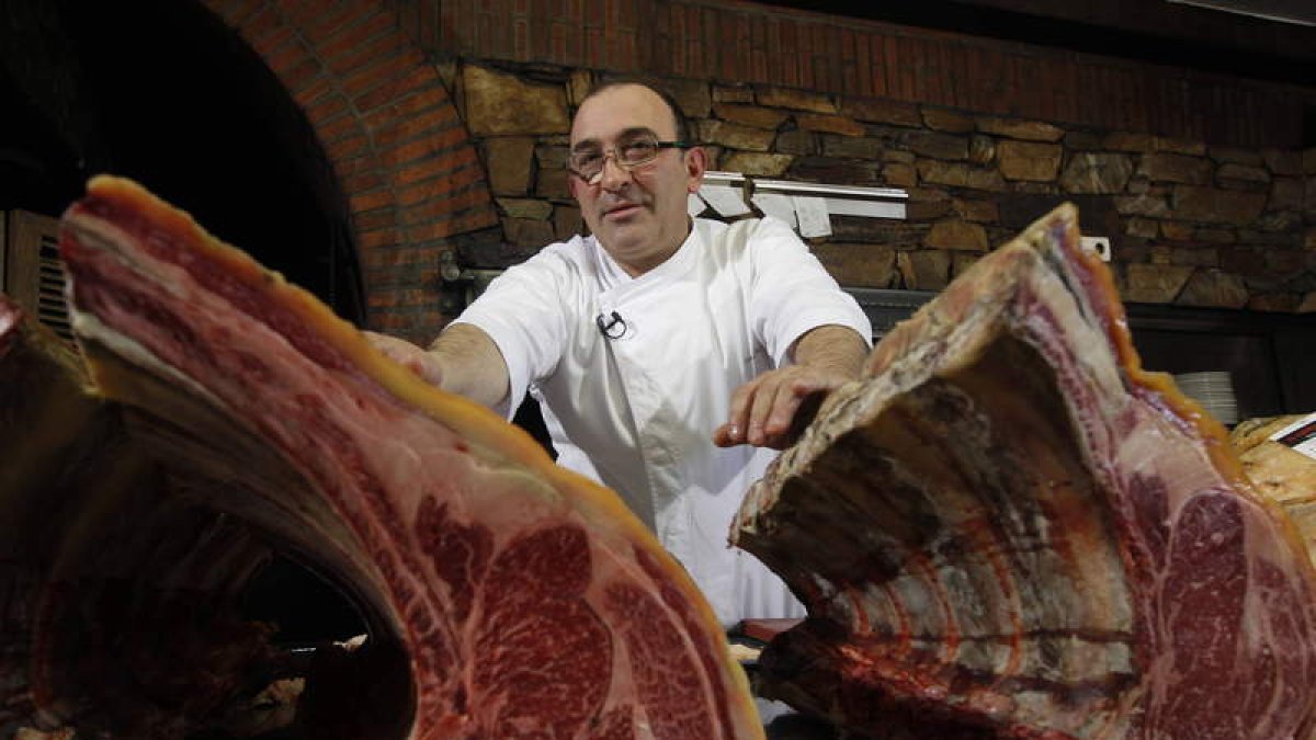 José Gordón, con dos enormes costillares.
