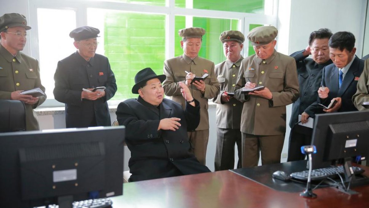 Kim Jong-Un, en una foto de archivo.