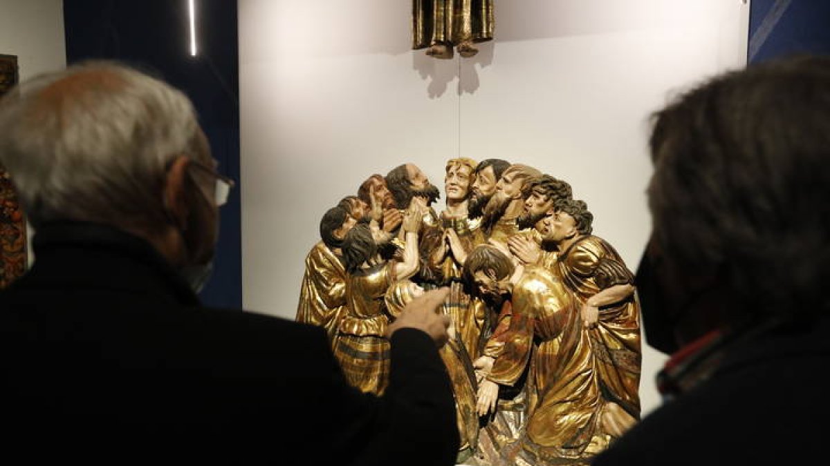 Una de las piezas de la magna exposición de las Edades del Hombre. DL