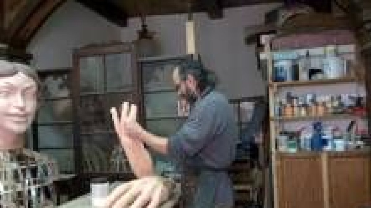 Proceso de restauración de La Tarasca
