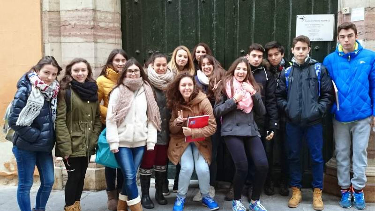 Imagen de los jóvenes que forman parte del proyecto del bachillerato de excelencia.