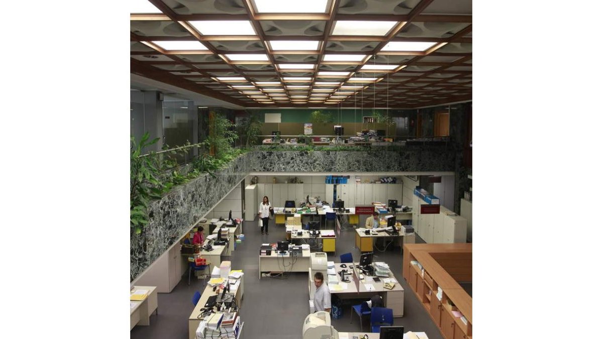 Dependencias del edificio de Ordoño II, sede administrativa del Ayuntamiento. JESÚS F. SALVADORES