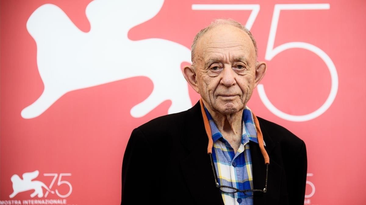 Frederick Wiseman, en la presentación de Monrovia, Indiana en Venecia