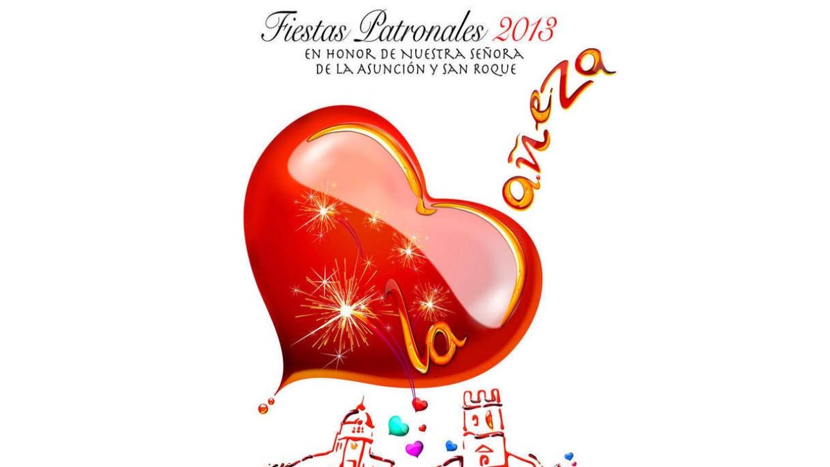 Imagen del cartel ganador de las fiestas de La Bañeza 2013.
