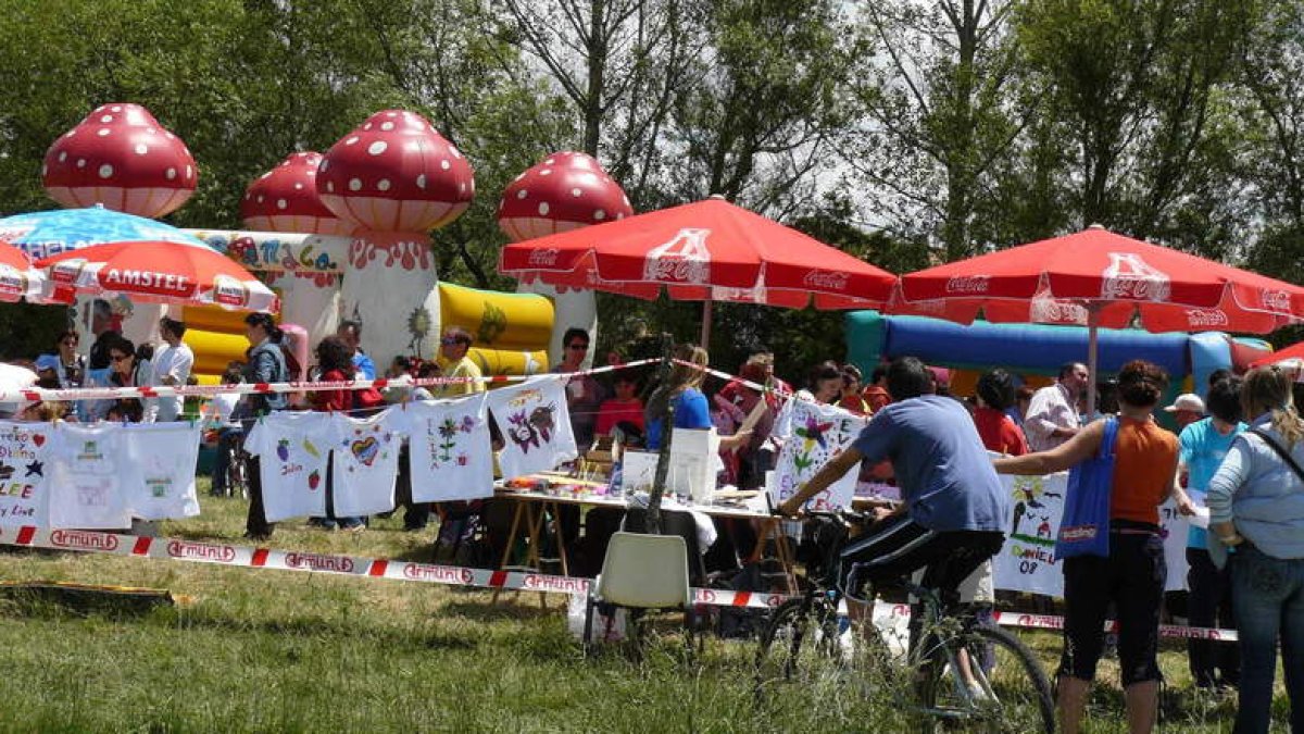Participación de vecinos en las fiestas de Villaquilambre.