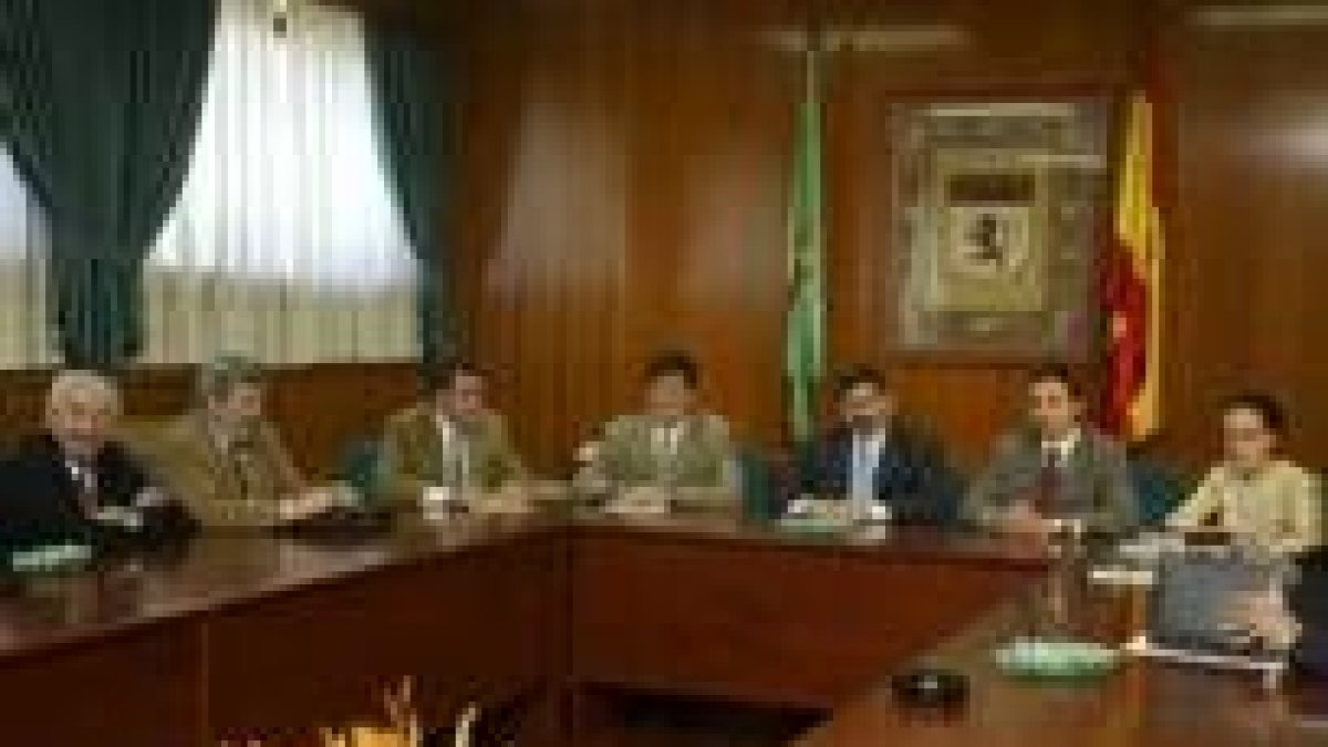 Una de las últimas reuniones en las que se abordó la ejecución del Centro de Alto Rendimiento