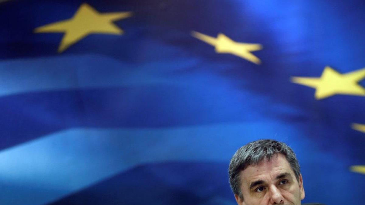 El ministro de Finanzas griego, Euclid Tsakalotos.