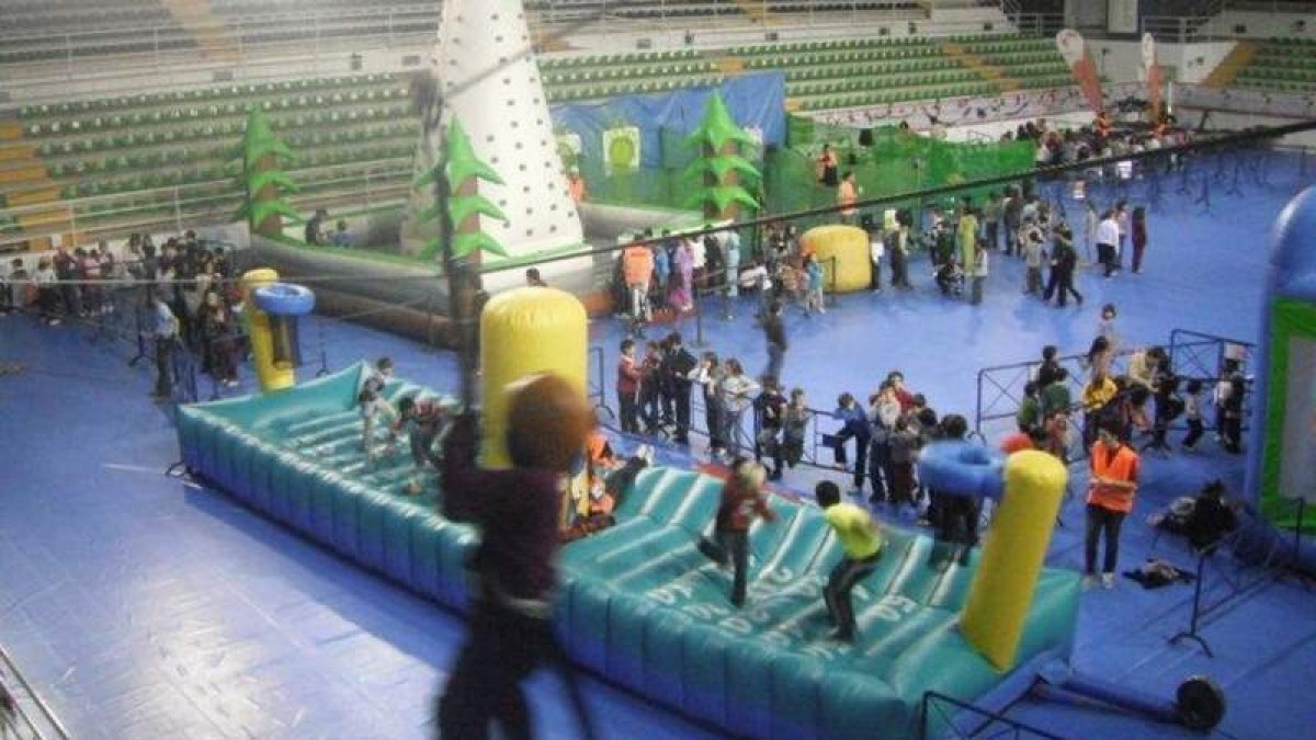 La tirolina es una de las actividades más demandadas.