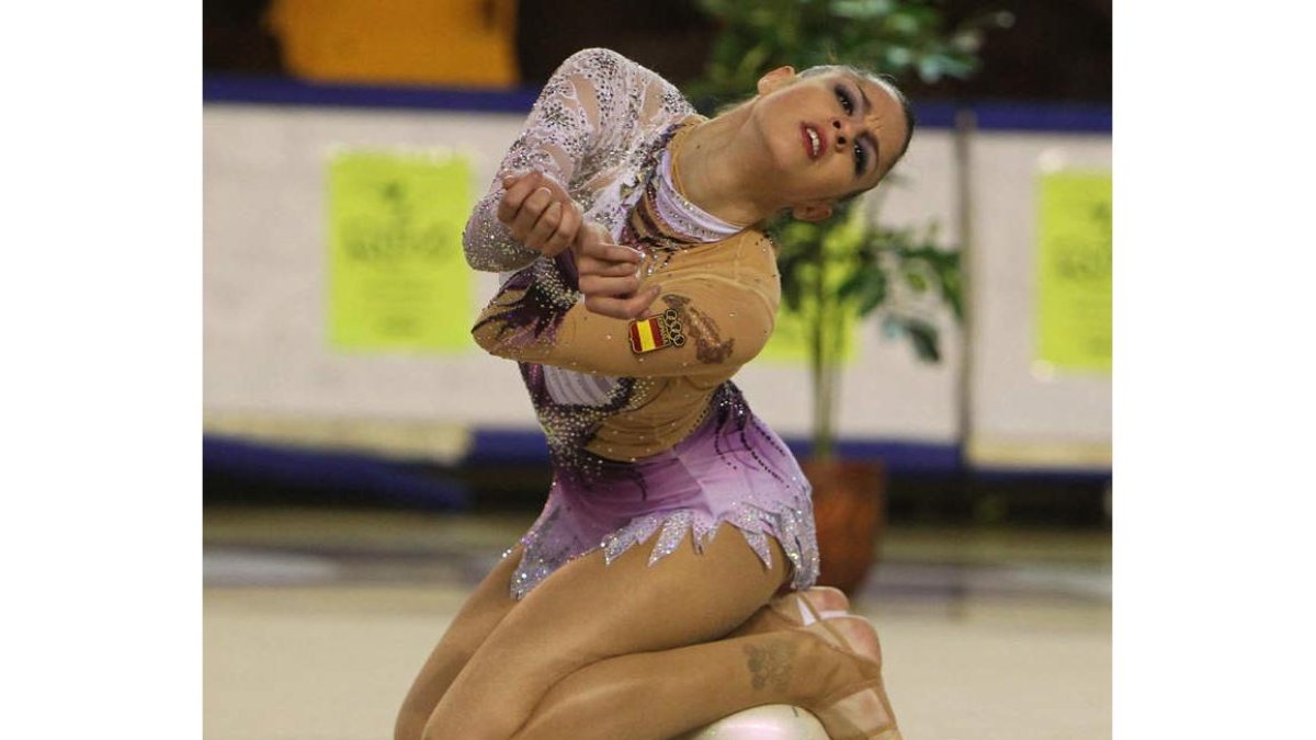Carolina demostró con el ejercicio de pelota que tiene calidad para pujar por un puesto en el podio.