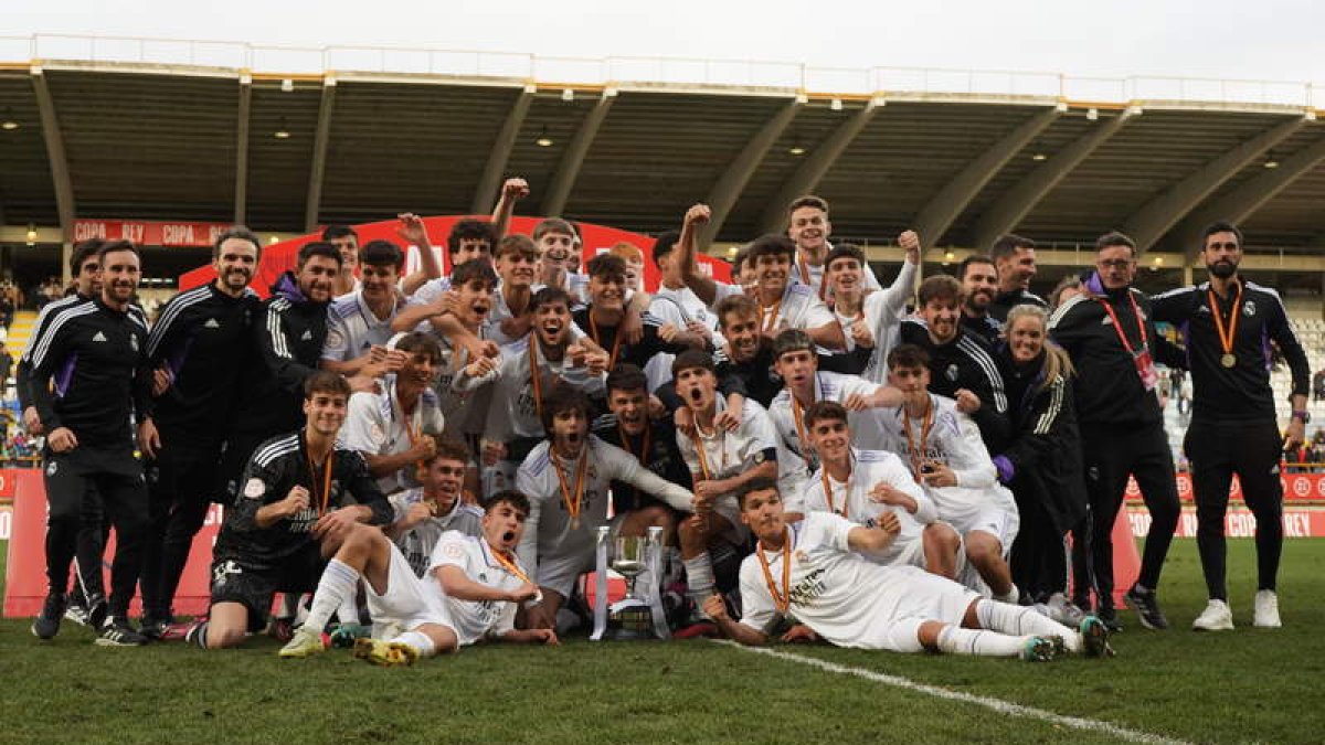 Un lance de la final entre el Real Madrid y el Almería, que acabó con un 2-1. J. NOTARIO