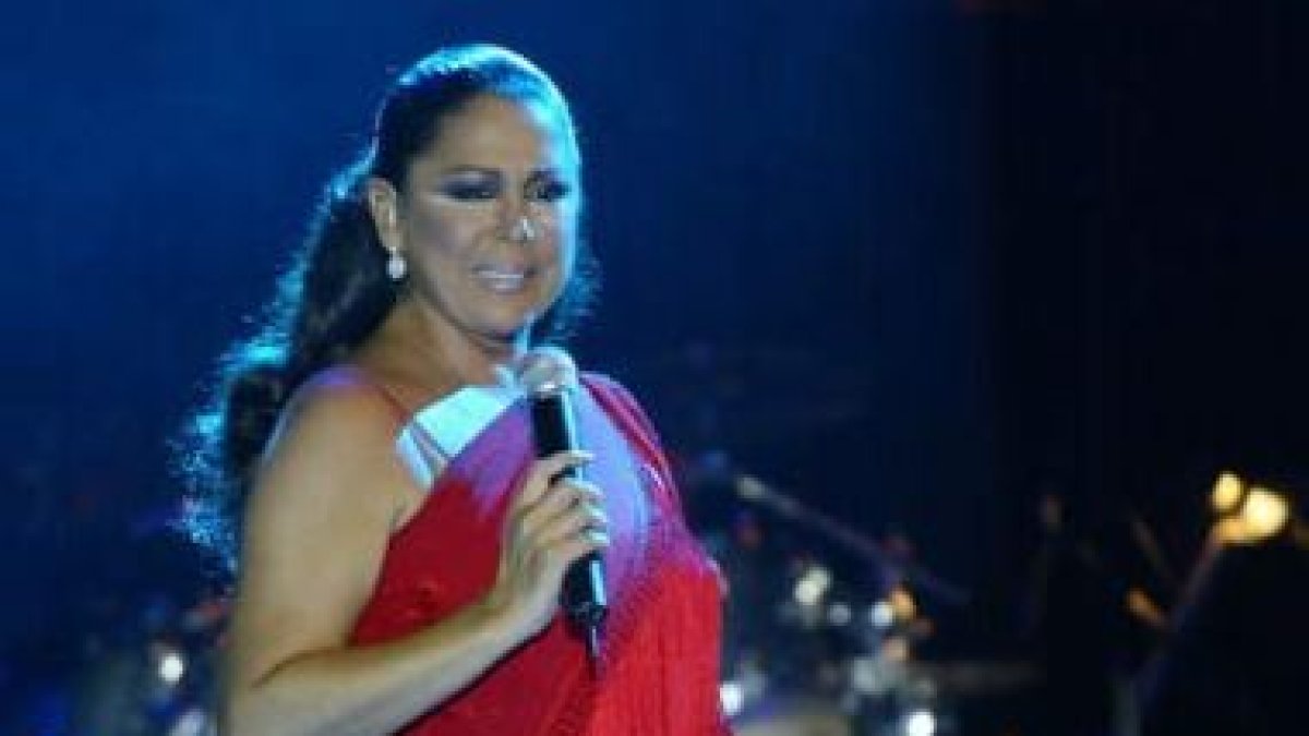 Isabel Pantoja en una de sus últimas actuaciones.