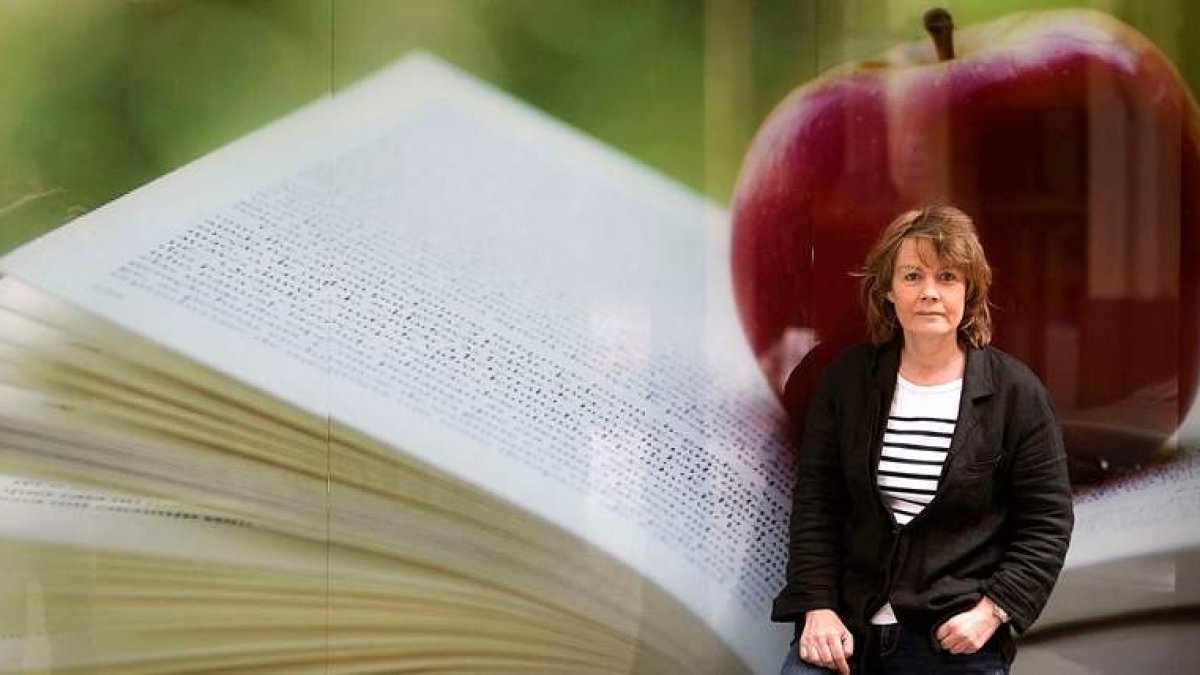 La escritora francesa Frederique Audoin-Rouzeu, conocida por el seudónimo de Fred Vargas. ALBERTO MORANTE