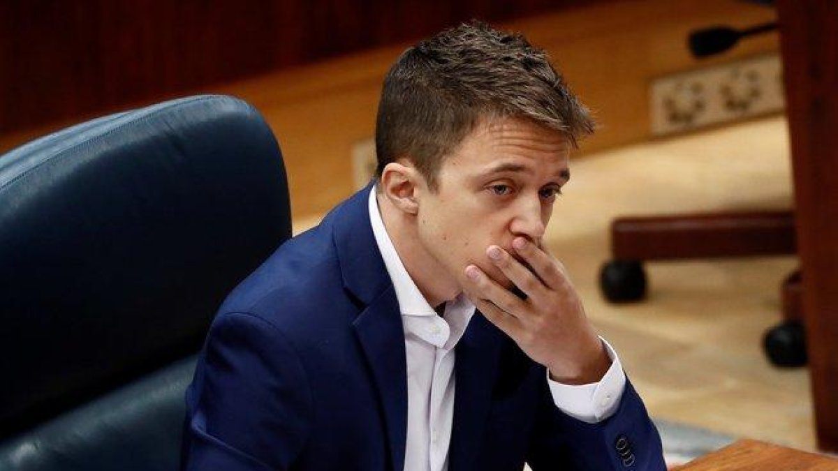 El líder de Más Madrid, Iñigo Errejón.