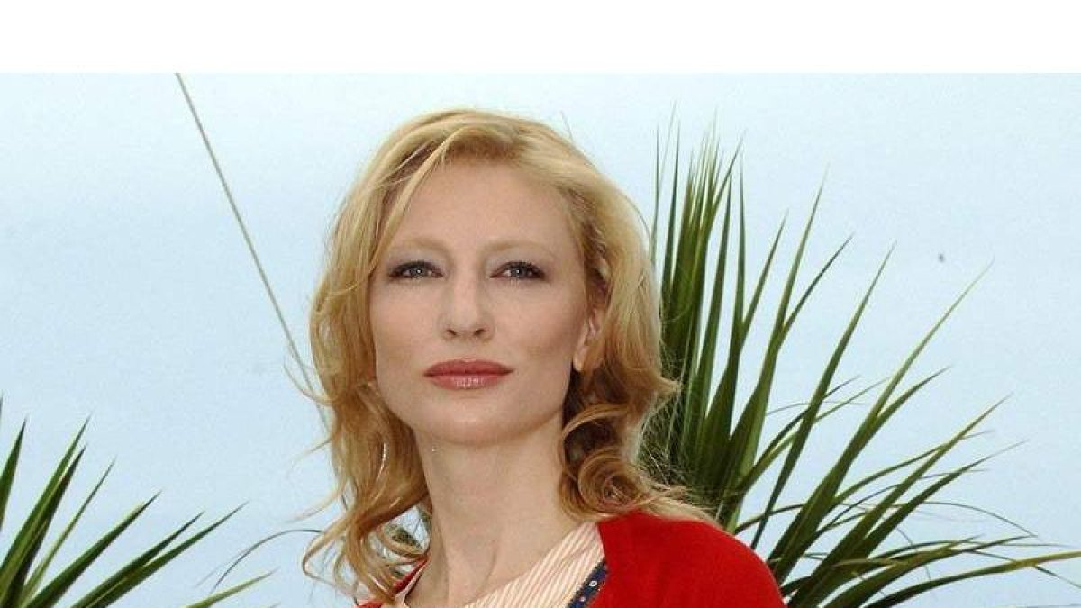 Imagen de la actriz australiana Cate Blanchett en el Festival de Cannes. DANIEL DEME