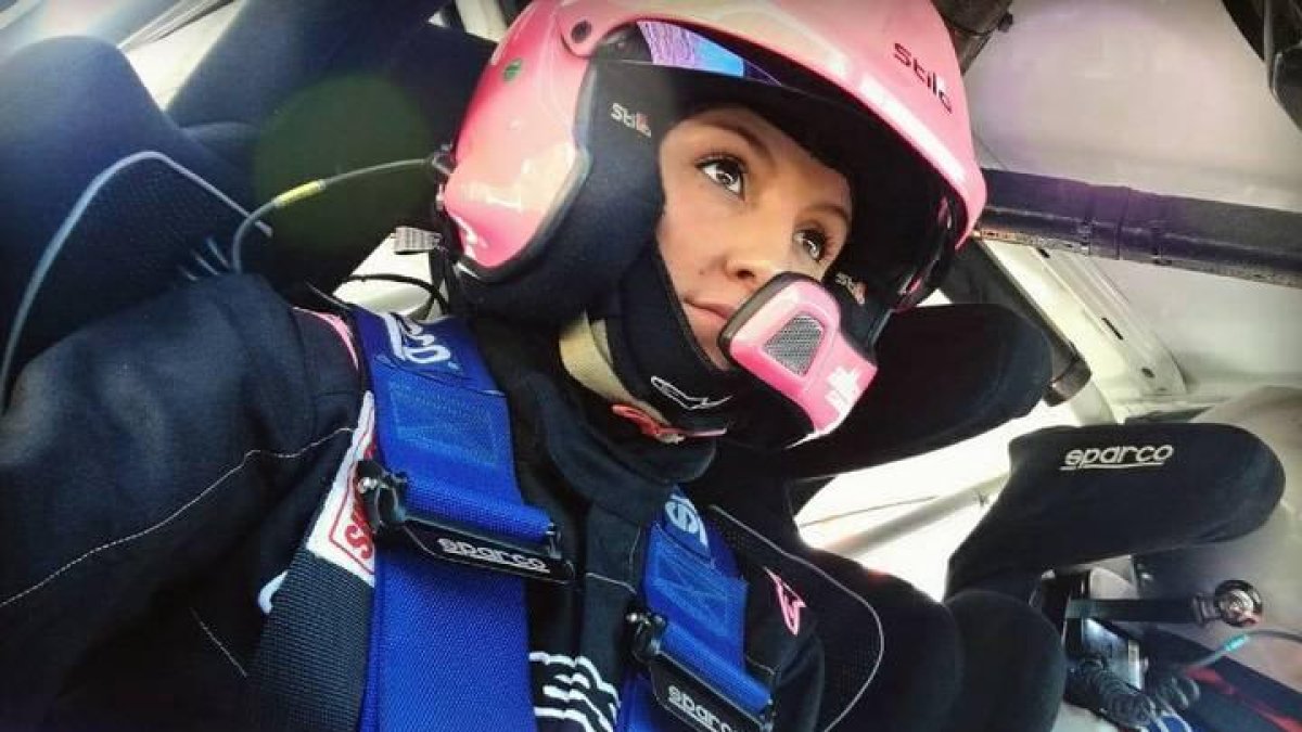 La leonesa será copiloto de Manuel Jesús García en el Toyota Celica 4WD ST185. DL