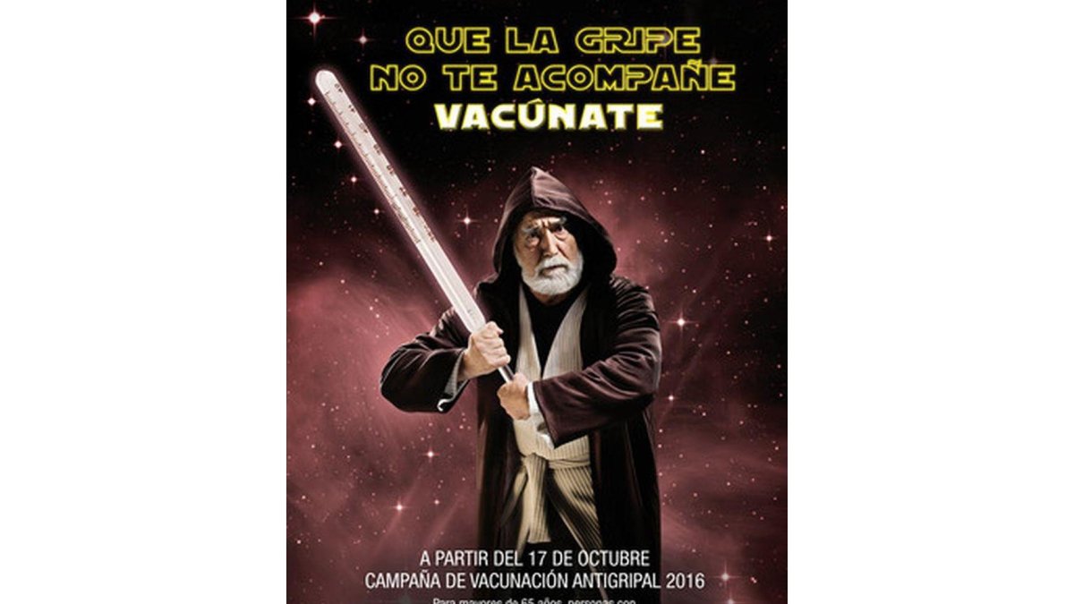 Campaña de vacunación contra la gripe del Gobierno vasco.
