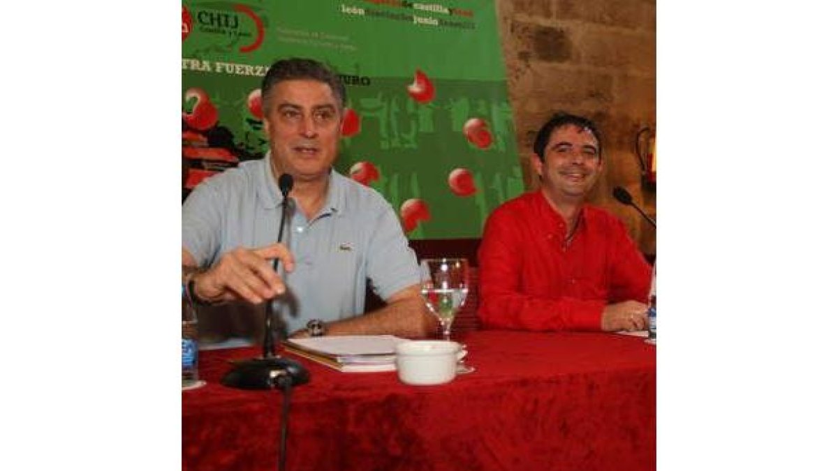Un momento de la presentación del congreso de CHTJ-UGT.