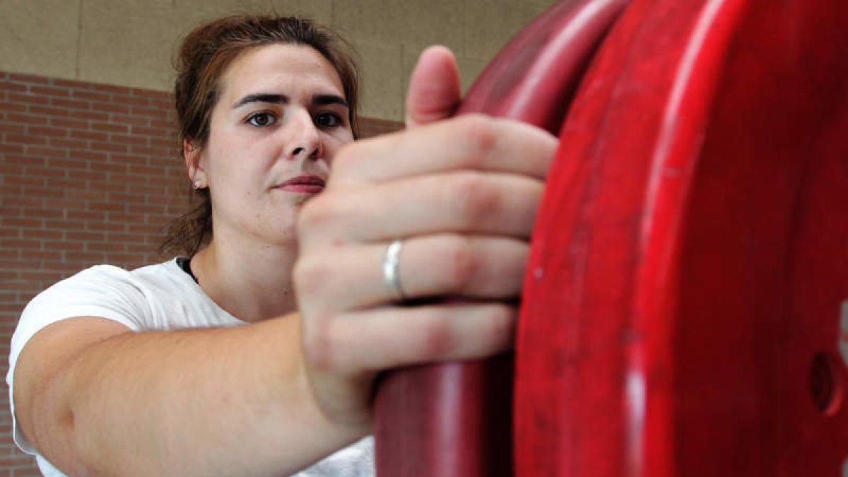 La atleta olímpica Sabina Asenjo. DL