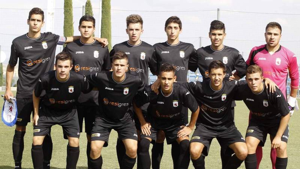 Once inicial con el que se estrenó la Peña en la División de Honor Juvenil por primera vez en su historia.