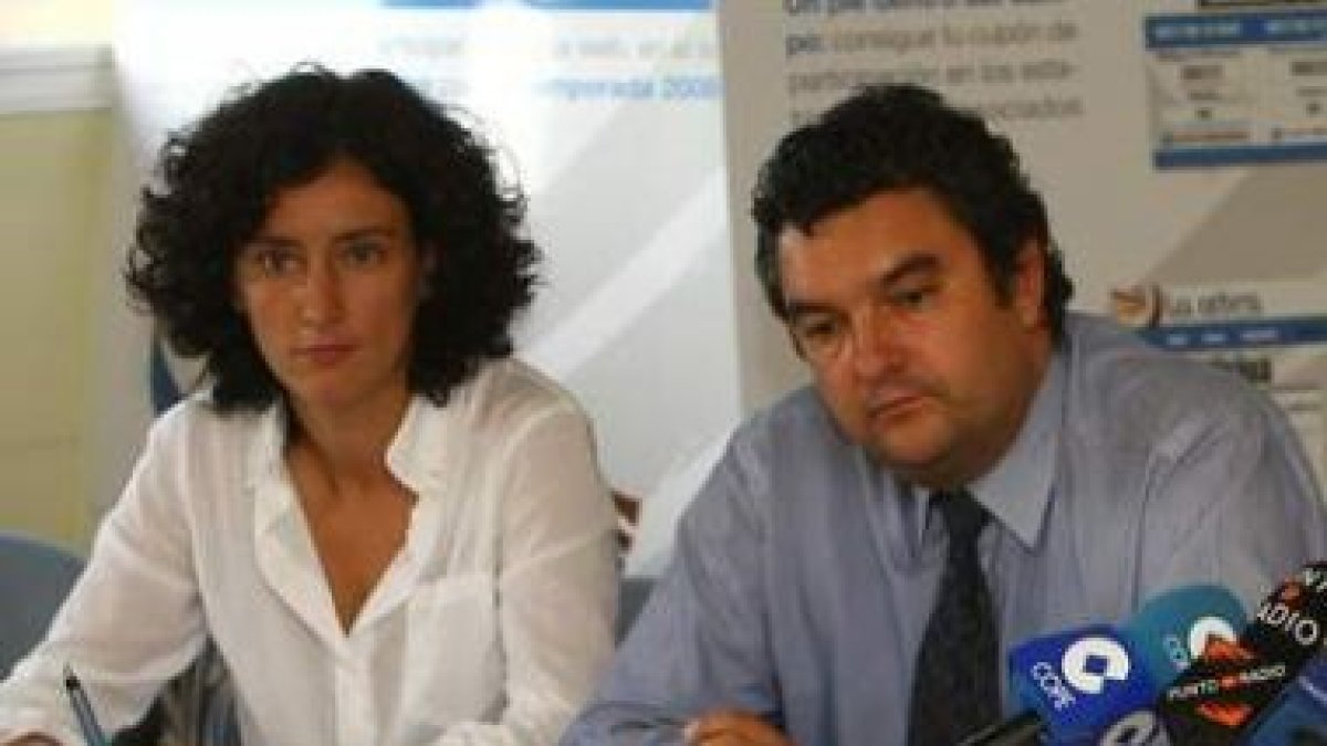 Belén Fernández y José Luis Ramón, en una foto de archivo.