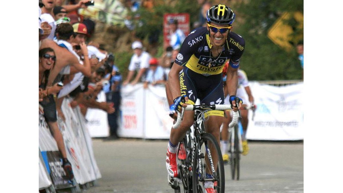 Contador acabó el Tour de San Luis con buenas sensaciones.
