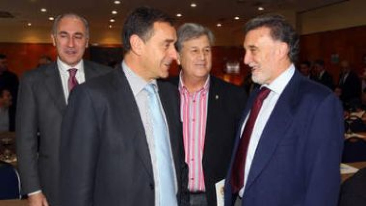 Antonio Gato, Josep Puxeu, Julio López y Miguel Alejo.