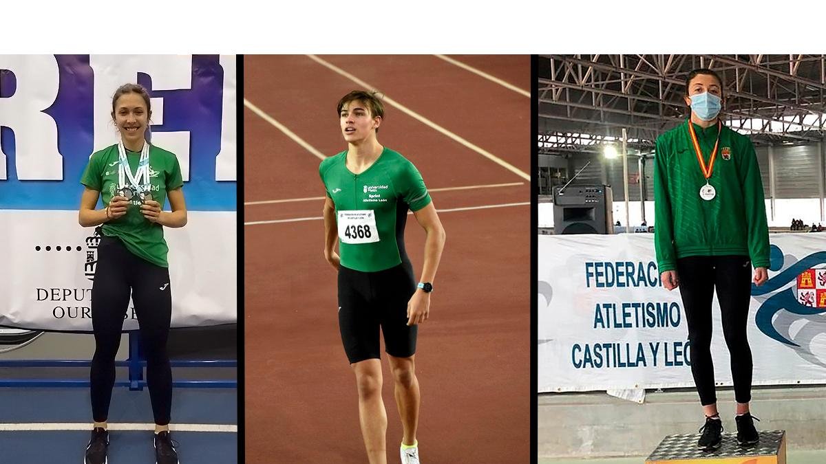 María Fernández, Antonio Justel y Carla Cueto. DL