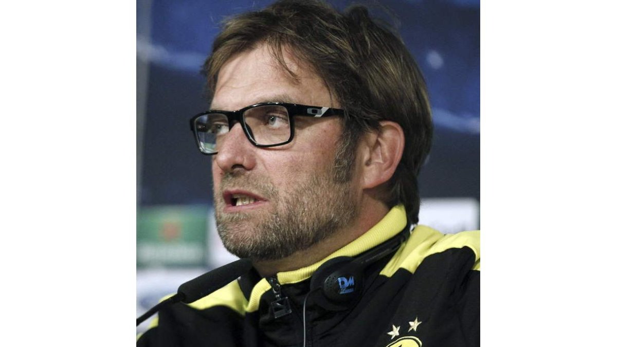 El entrenador del Borussia, Jürgen Klopp.