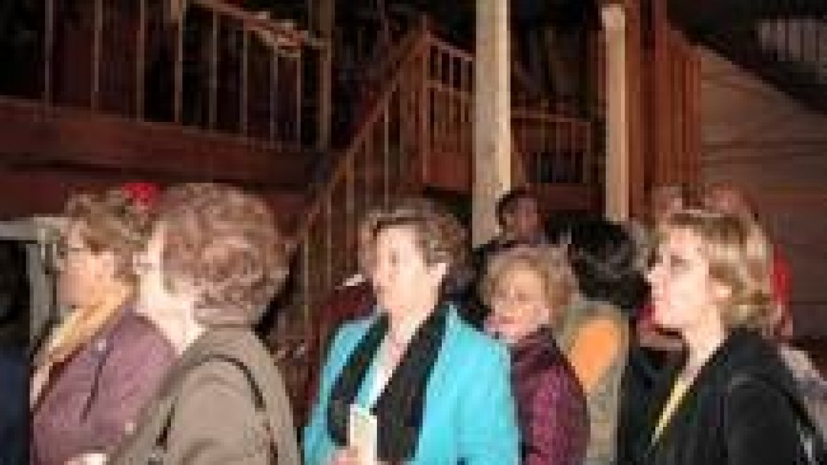 La antigua harinera recibió ayer sus primeras visitas