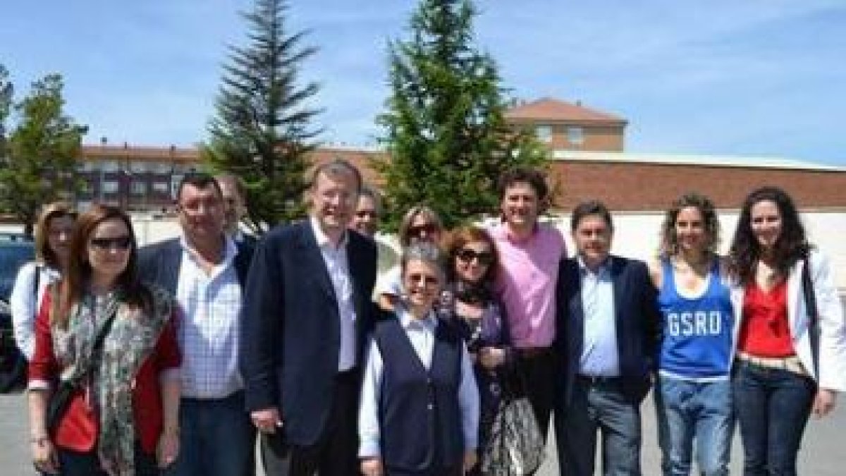 Silván, en la residencia de Villaobispo.