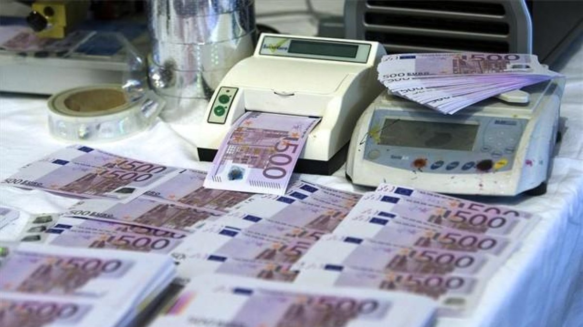 Billetes de 500 euros.