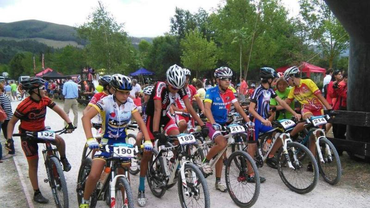 El Bembibre BTT compitió en Terán de la Cabuerniga.