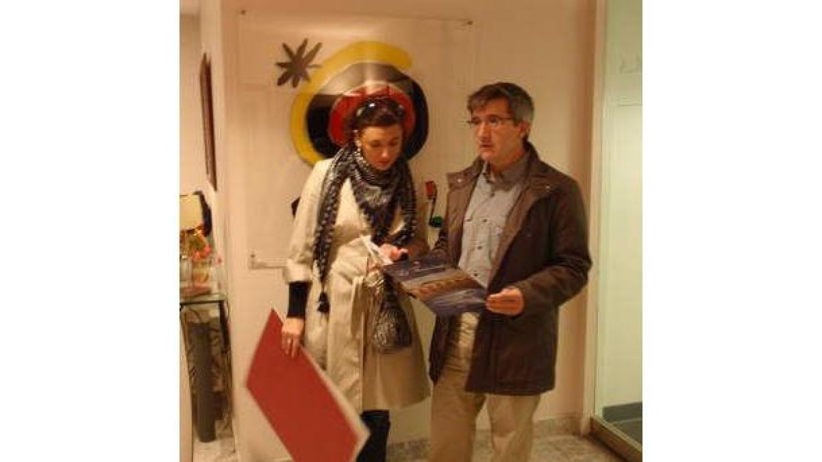 Susana Travesí y Francisco Fernández, en la OET de Nueva York.