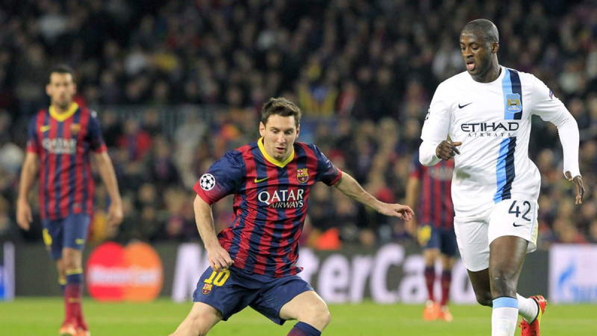 Messi fue el jugador determinante del Barça en su eliminatoria frente al Manchester City.